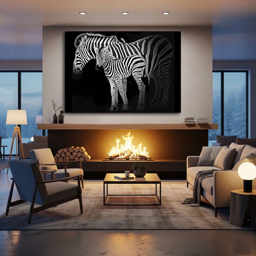 Mother Zebra & Foal